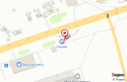 АЗС в Иваново на карте