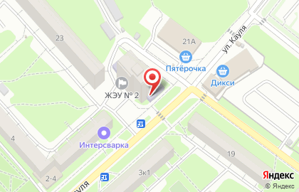 Спортивная школа Восток на Новомосковской улице на карте