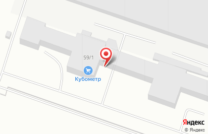 Магазин строительных материалов Кубометр на карте