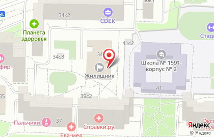 Восточного АО в Новогиреево на Суздальской улице на карте