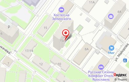 Строящиеся жилые объекты в Красноперекопском районе на карте