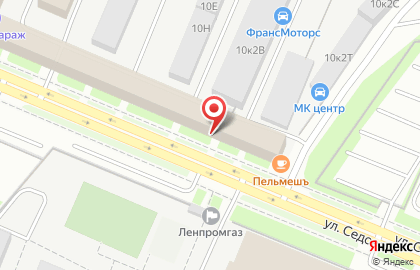 Торгово-производственная фирма Спецодежда в Санкт-Петербурге на карте