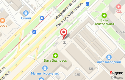 Микрофинансовая компания Деньга на Автозаводском проспекте на карте