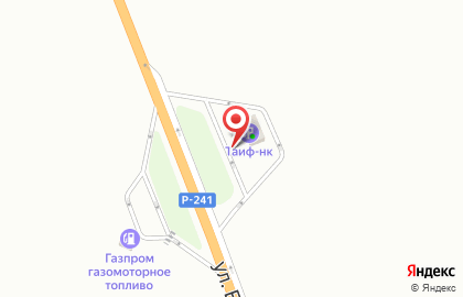 АЗС Таиф-нк на улице Ефремова на карте