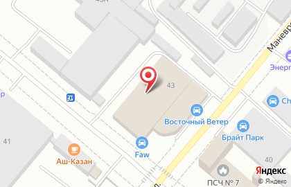 ЗАО Трубпромурал на Маневровой улице на карте