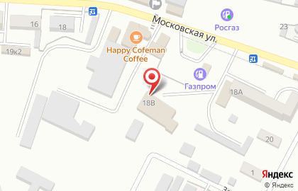 Супермаркет Светофор на Московской улице на карте