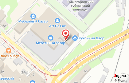 Мебельная компания Каприз на Гордеевской улице на карте