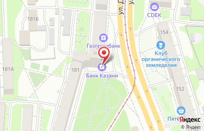 Банк Казани в Казани на карте