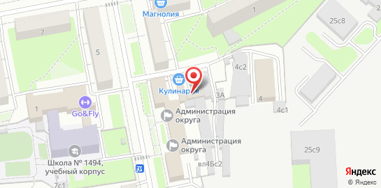 Ветеринарная клиника Тим на Большой Марфинской улице на карте