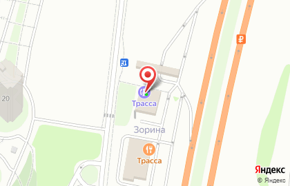 Сеть АЗС Трасса в Домодедово на карте