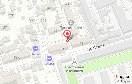 Продуктовый киоск в Красноармейском переулке на карте