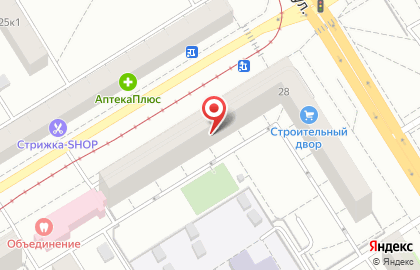 Стоматология объединение в Орджоникидзевском районе на карте