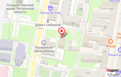 Газета Пензенская правда на карте