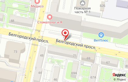 Элен на Белгородском проспекте на карте