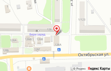 Магазин Правильная корзинка на Октябрьской улице на карте