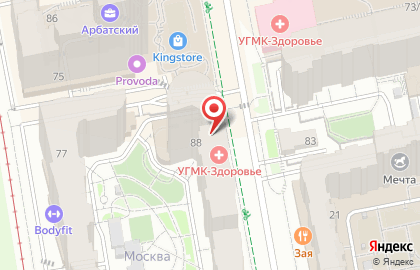 Магазин Красное & Белое в Екатеринбурге на карте