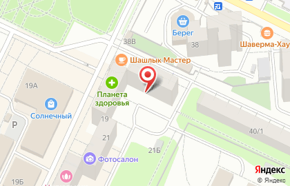 Лев на улице Гашкова на карте