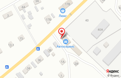 Магазин хозяйственных товаров и автозапчастей и автозапчастей на Южной улице на карте