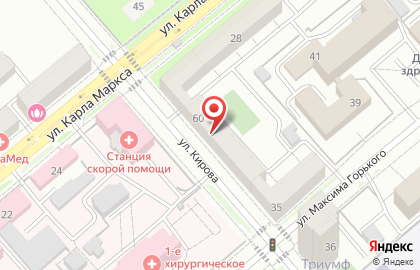Адвокатский кабинет Кузнецовой Е.М. на карте