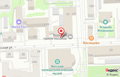 Киоск по продаже печатной продукции Роспечать на Спасской улице на карте