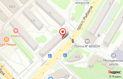 Винотека Крепость в Петропавловске-Камчатском на карте