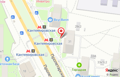 Ticketland, ООО МДТЗК на Пролетарском проспекте на карте