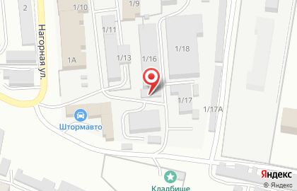 Торгово-производственная компания Виктория на Нагорной улице на карте