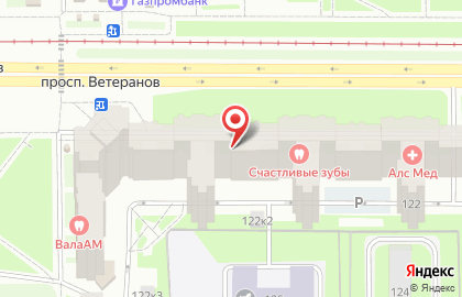 Химчистка БиоЛайф-Экспресс в Красносельском районе на карте