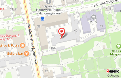 Юридическая компания Юристъ на улице Льва Толстого на карте