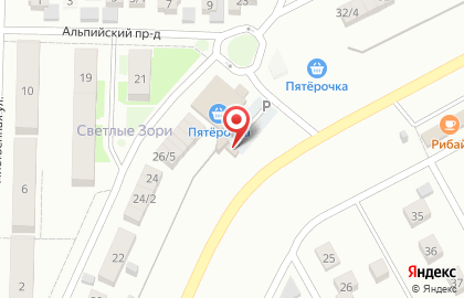 Строительная компания Уютный на Центральной аллее на карте