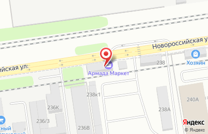СК Олимп на Новороссийской улице на карте