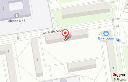Аптека Планета Здоровья в Лысьве, на улице Чайковского на карте