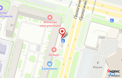 Продуктовый магазин в Сургуте на карте