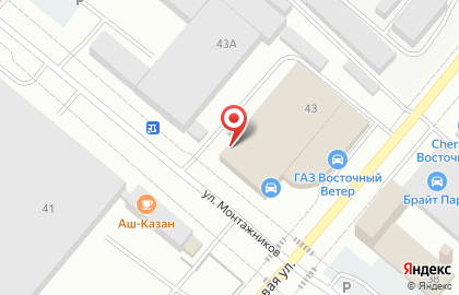 Ambertruck Восточный Ветер на карте