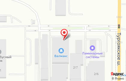 Производственная фирма Валмакс на Тургоякском шоссе на карте
