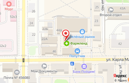 DPD в Челябинске на карте