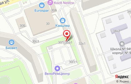 Шинный центр в Москве на карте