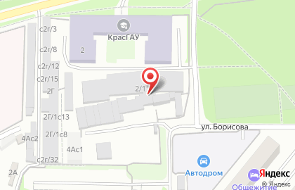 АвтоАнгел24 на улице Академика Киренского на карте