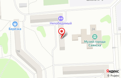 Спортклуб Непобедимый на карте