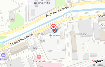 Торгово-строительная компания Восточный Полюс на Бородинской улице на карте