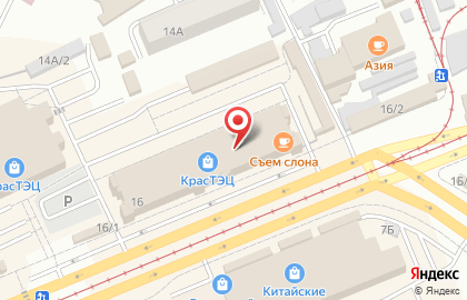 Банкомат АКБ Союз, Красноярский филиал на проспекте Газеты Красноярский Рабочий, 16 на карте