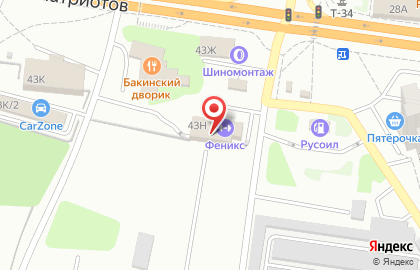 Автошкола Эксперт на Ленинском проспекте на карте