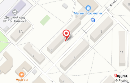 Кооператор на Комсомольской на карте