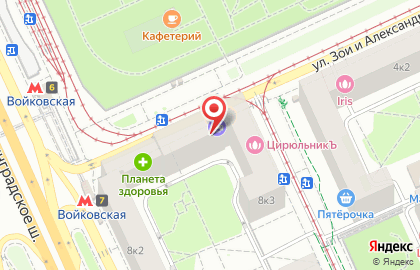 Магазин красной икры Красная икра на Ленинградском шоссе на карте