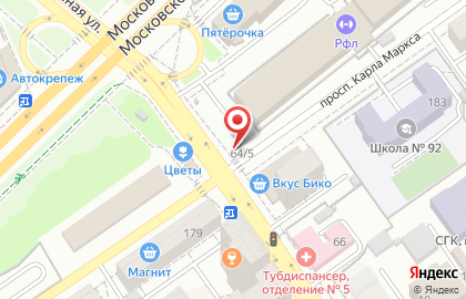 Киоск по ремонту часов по ремонту часов на Революционной улице на карте