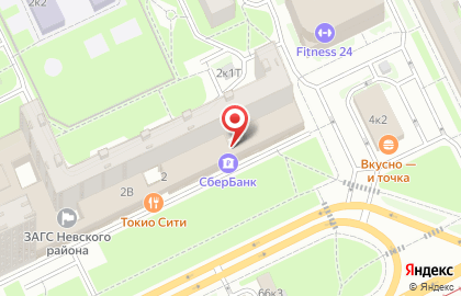 Терминал СберБанк в Санкт-Петербурге на карте