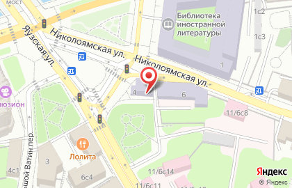 Институт перевода на карте