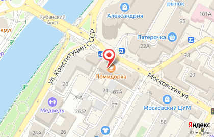 Мария на Московской улице на карте