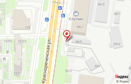 Автомойка 777 на Краснореченской улице на карте