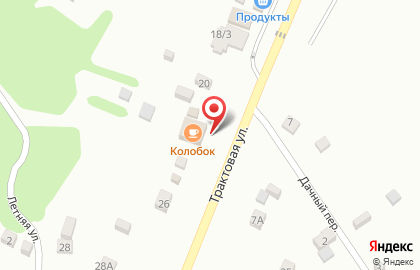 Гостиничный комплекс Мандарин на Трактовой улице на карте